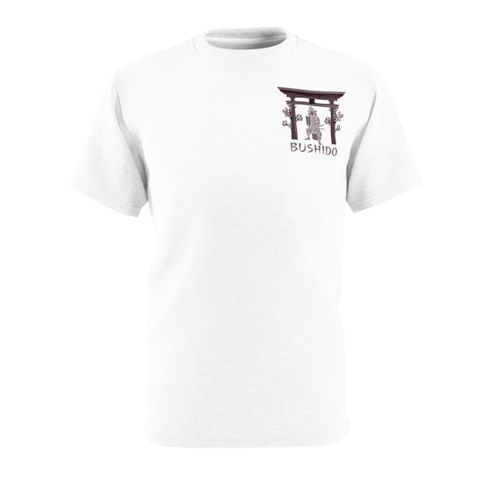 Bushido Unisex Tee - Minimalist Samurai Design for Martial Arts Enthusiasts