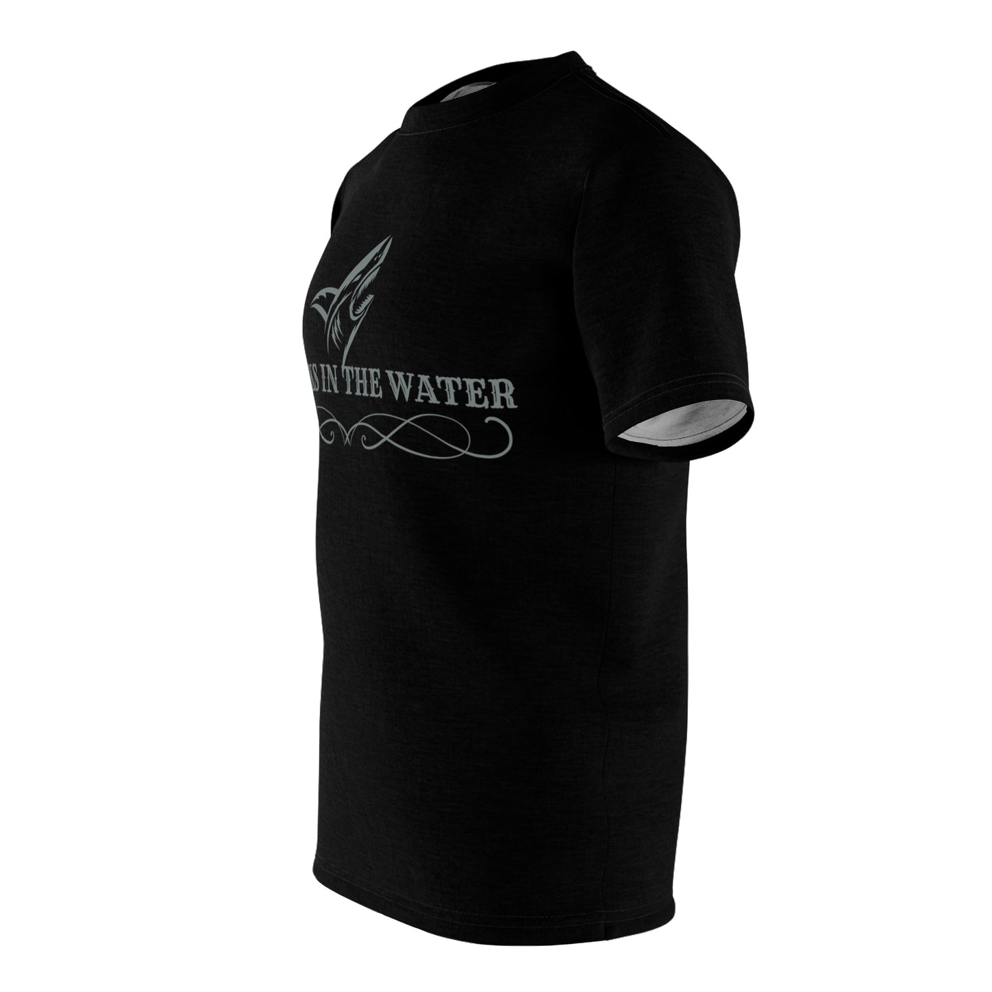 Sharks In The Water Black T Shirt