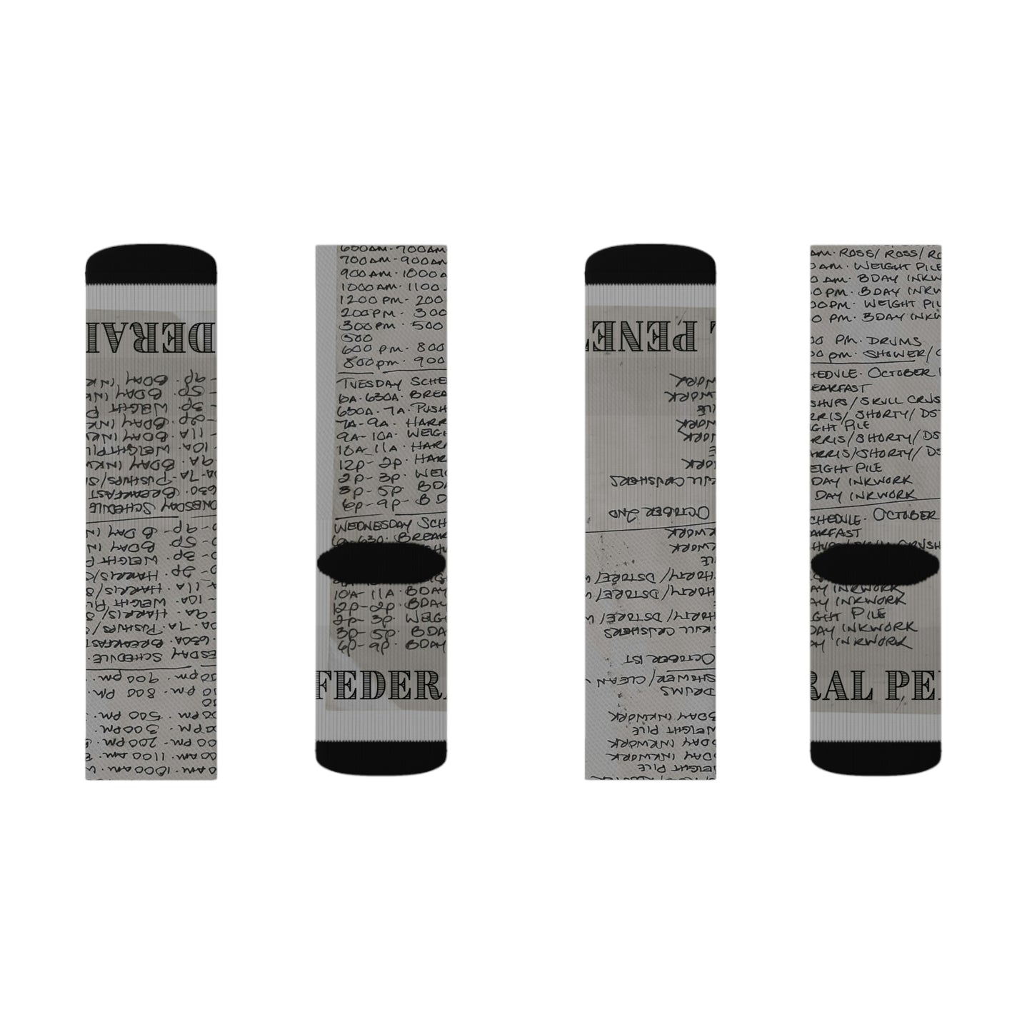 Federal Prison Journal Socks