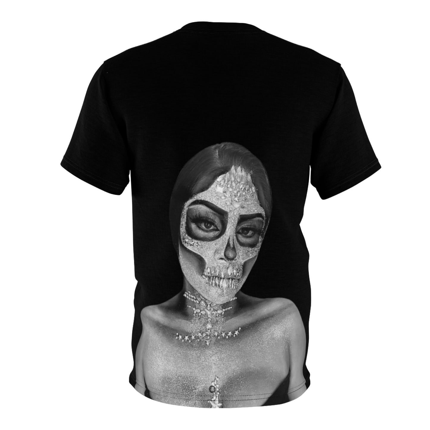 Mina Dia de los Muertos Black T Shirt