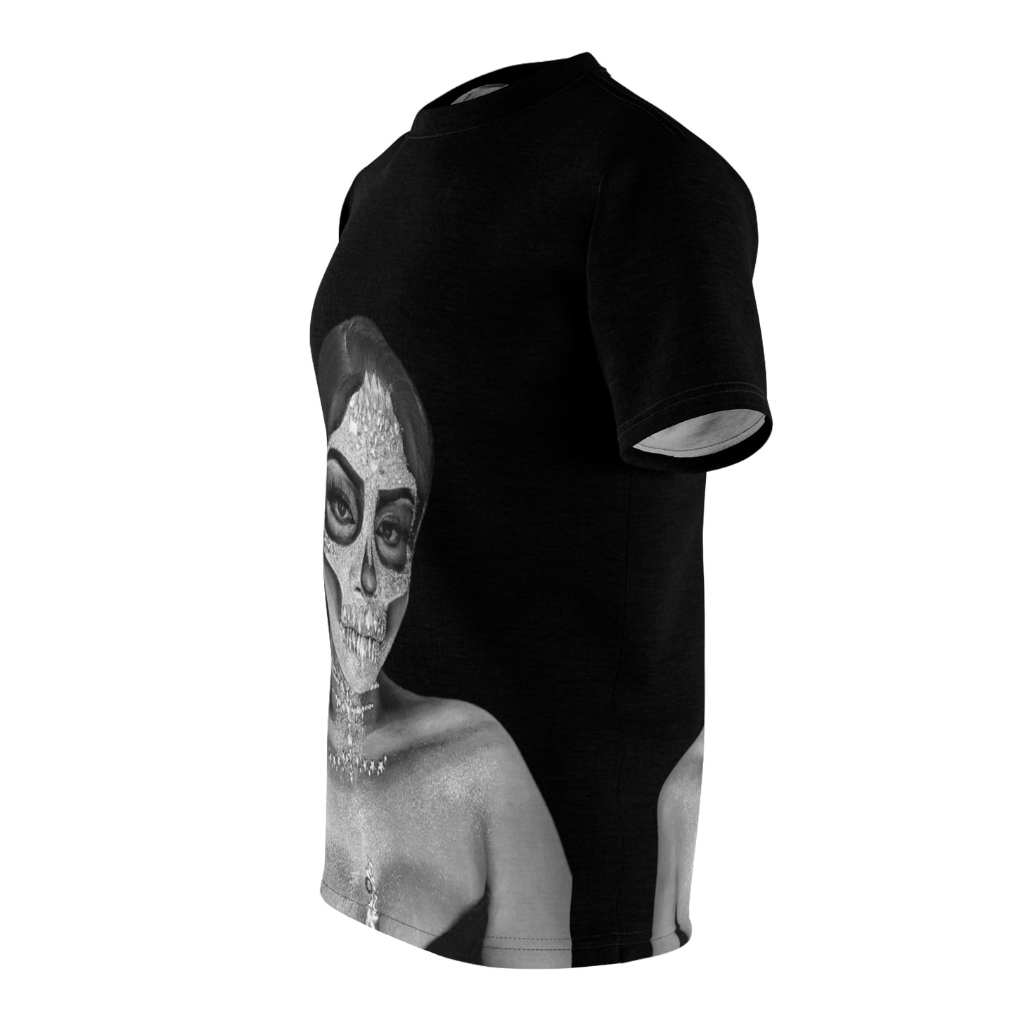 Mina Dia de los Muertos Black T Shirt