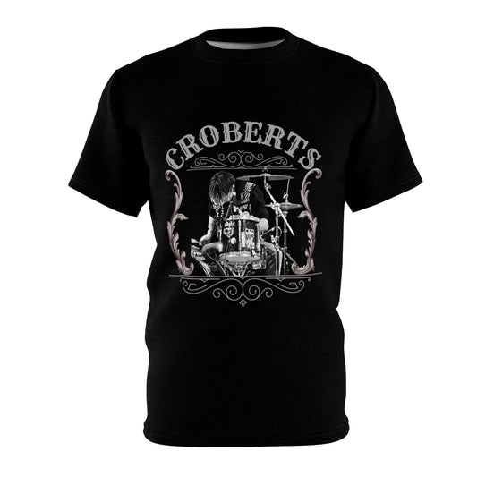 Croberts Drummer Black T Shirt