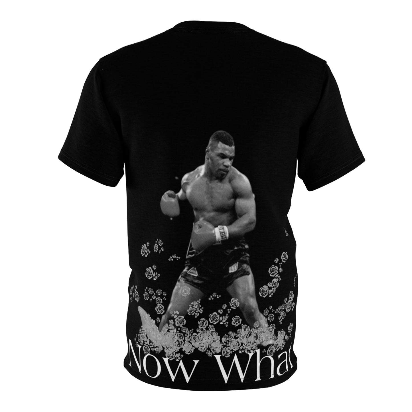 Mike Tyson Now What Black T Shirt